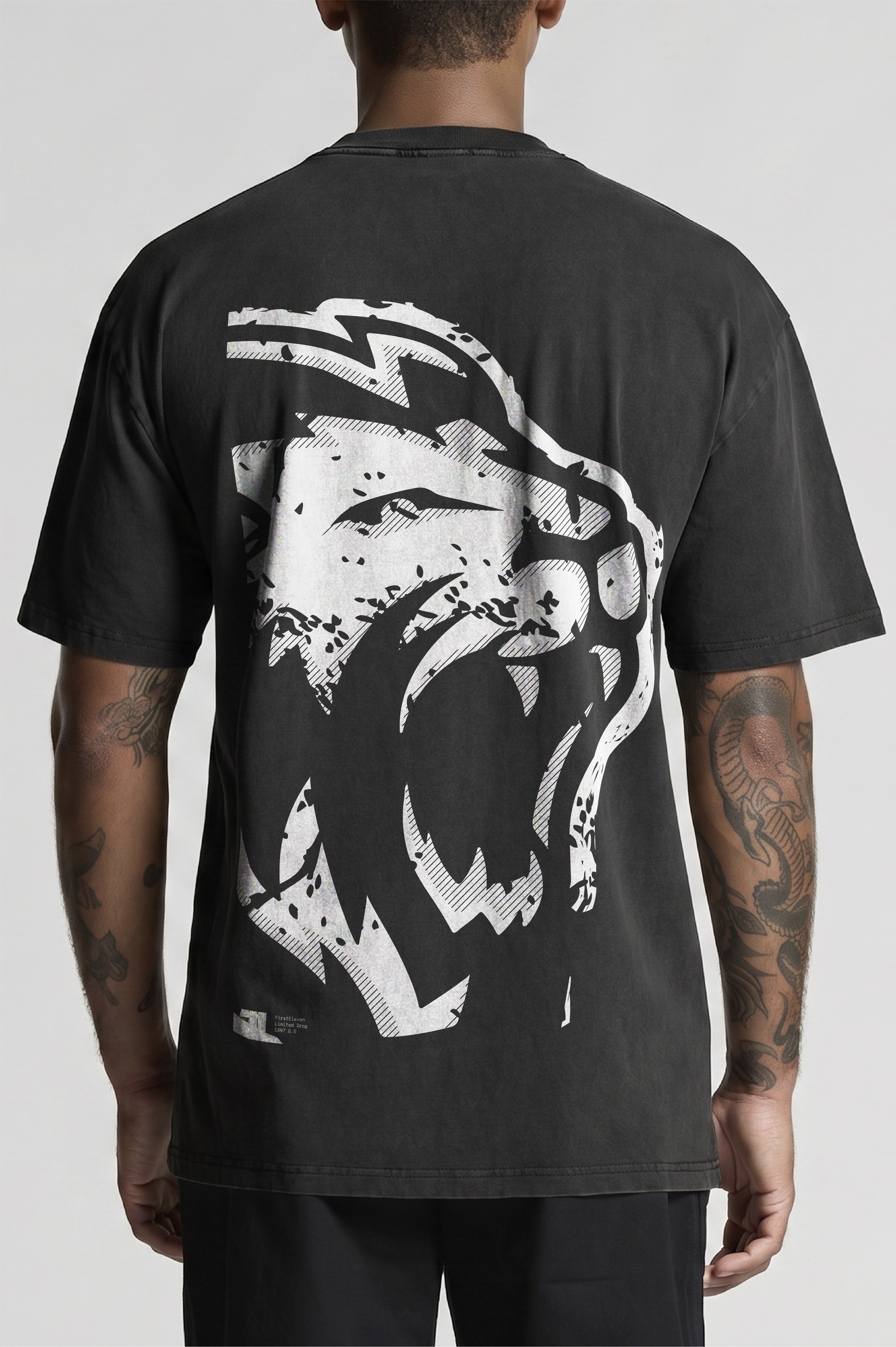 First Eleven x 1897 Group  //  Faded Lion Tee